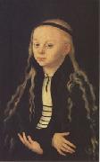 Lucas Cranach Portrait Supposed to Be of Magdalena Luther (mk05) Sweden oil painting reproduction